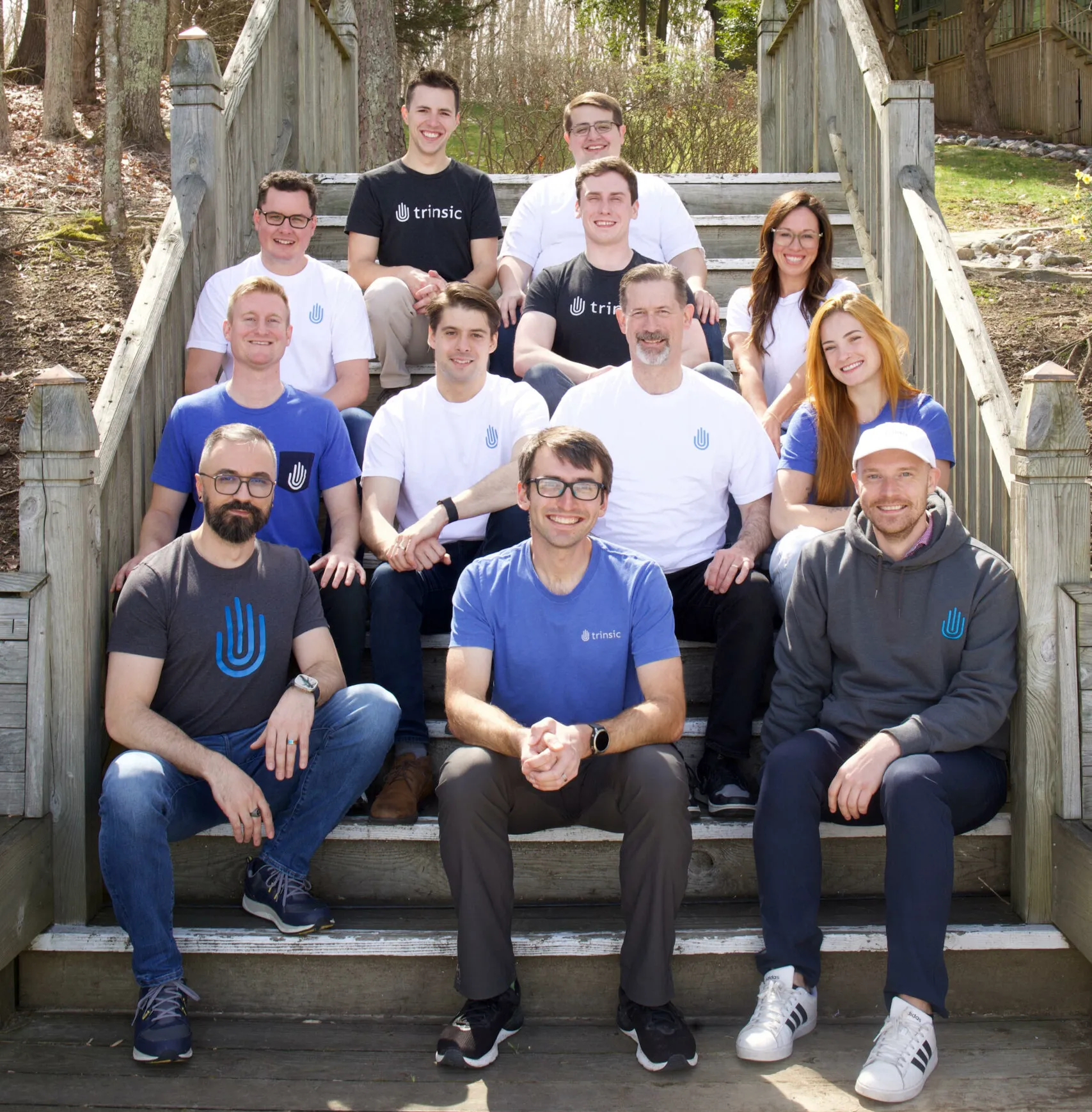 Trinsic's team on March 2023. I'm at the top right.